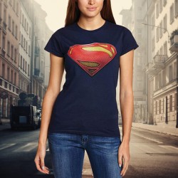 T-shirt Superman Man of Steel Femme