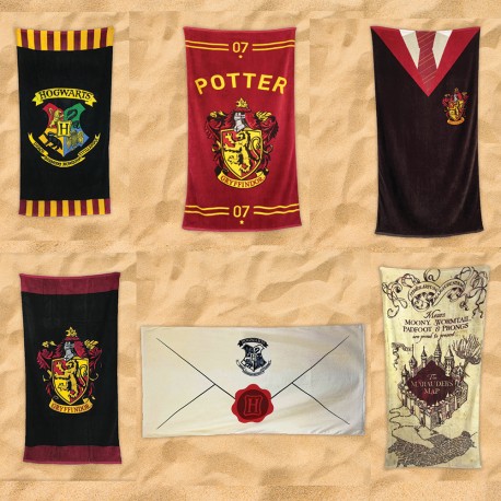 Drap De Plage Ou Serviette De Bain - Harry Potter