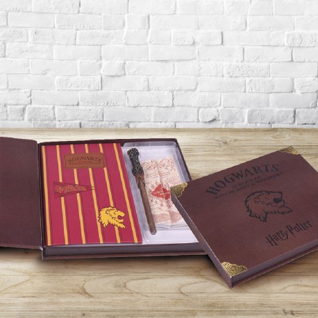 Set Papeterie Harry Potter avec Carte du Maraudeur