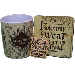 Mug Harry Potter thermoréactif Carte du maraudeur pas cher