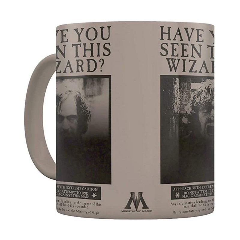 Mug Sirius Black affiche Wanted qui réagit à la chaleur sur Rapid