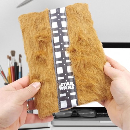 carnet-de-notes-star-wars-chewbacca-premium-fourrure