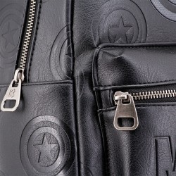 Sac à Dos Captain America Logo Marvel Premium
