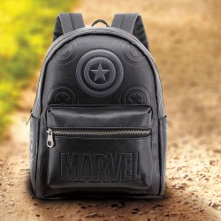 Sac à Dos Captain America Logo Marvel Premium