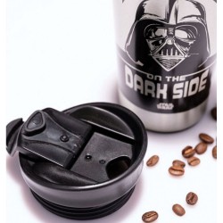 Mug de Voyage Star Wars Dark Vador Métallique - Dark Side