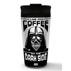 Mug de Voyage Star Wars Dark Vador Métallique - Dark Side