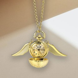 Collier Harry Potter Montre Retourneur de Temps 3D Premium