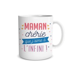 Mug Maman Chérie que j'aime à l'infini