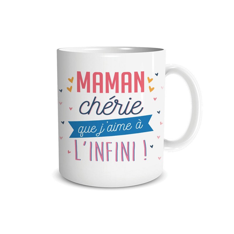 Mug Personnalisé - Ma Maman Chérie, Mug Maman - TESCADEAUX