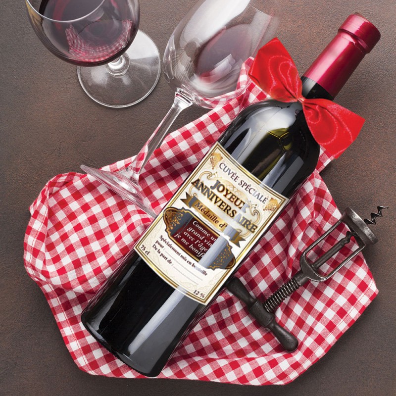 Une Bouteille De Vin Speciale Joyeux Anniversaire Pour Une Fete Inoubliable Sur Rapid Cadeau Une Bouteille De Vin Speciale Joyeux Anniversaire Pour Une Fete Inoubliable Sur Rapid Cadeau