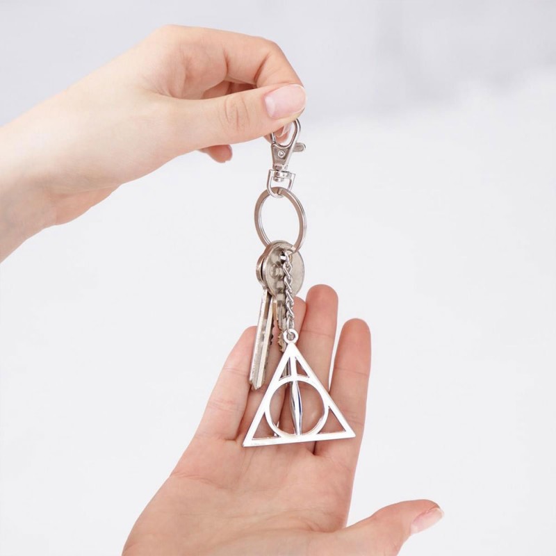Porte-clés Harry Potter les Reliques de la Mort en métal sur rapid cadeau