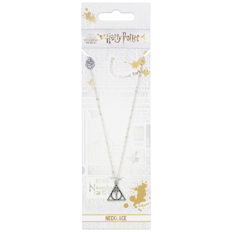 Pendentif Harry Potter avec collier à l'effigie d'un symbole Poudlard sur  Rapid Cadeau