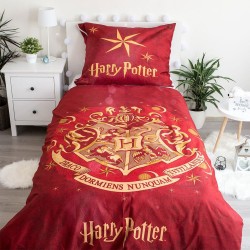 Parure de Lit Harry Potter Poudlard Rouge