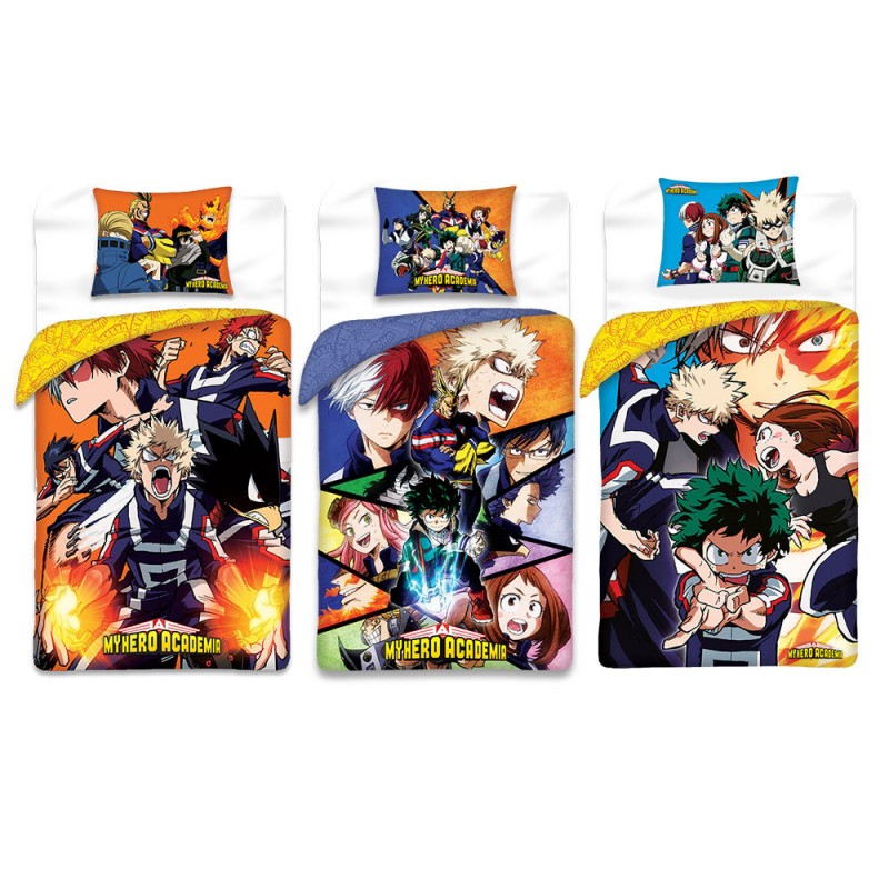 One Piece - Parure de Lit Enfant Manga Coton, Housse de couette