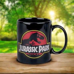 Mug Jurassic Park Noir Logo