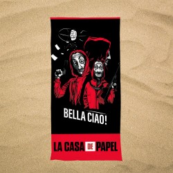 Serviette de Plage La Casa de Papel
