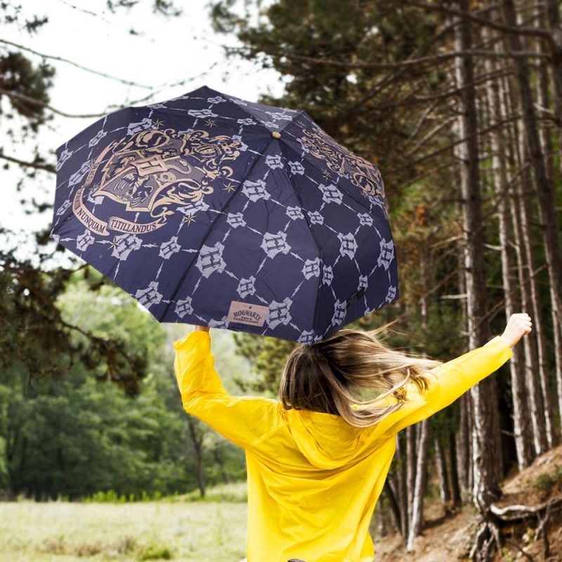 Parapluie Harry Potter blason poudlardien sur Rapid Cadeau
