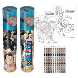 Tube de Crayons de Couleur One Piece