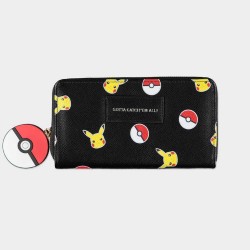 Portefeuille Pokémon Pikachu Pokéball - Gotta catch'em all !