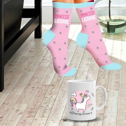 Coffret Mug et Chaussettes Fantaisie