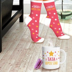 Coffret Mug et Chaussettes Fantaisie