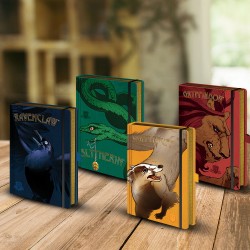 Carnet de Notes Premium Harry Potter Maisons Poudlard