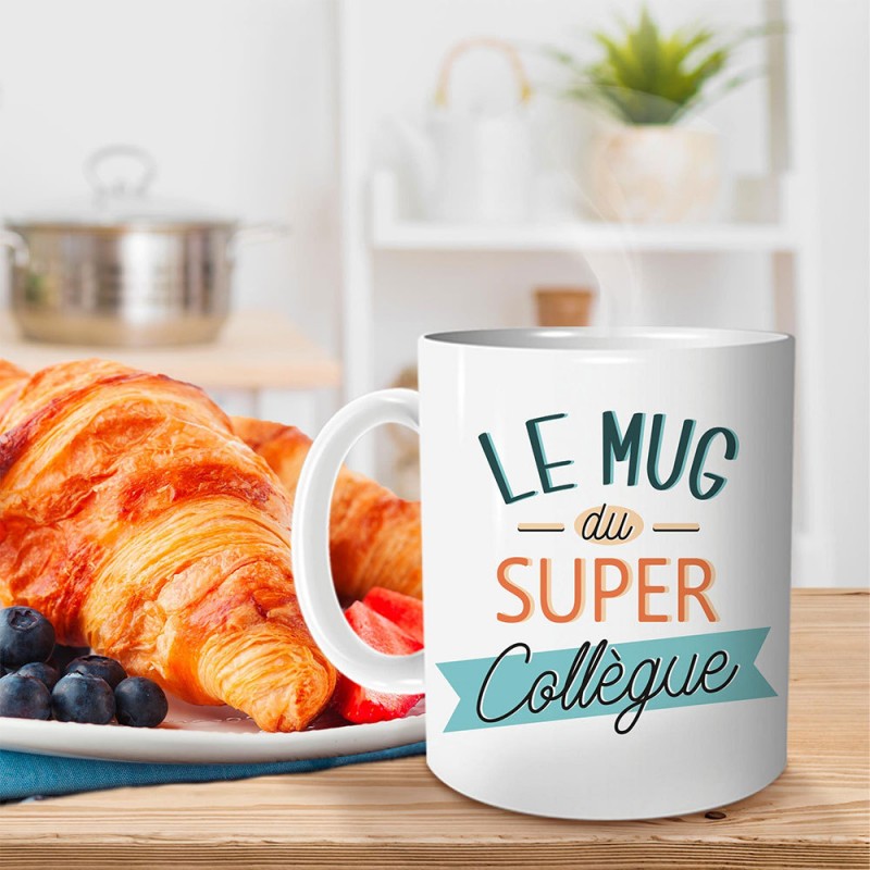 Mug Cadeau Collègue Travail Collègues Amies Anniversaire Femme