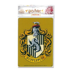 Petite Plaque Métallique Décorative Harry Potter A5