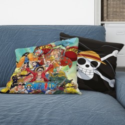 Coussin One Piece Personnages / Pirate