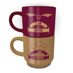 Tasses Empilables Harry Potter Quidditch - Catch & Keeper