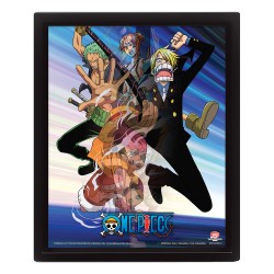 Cadre One Piece Personnages Effet Animé 3D