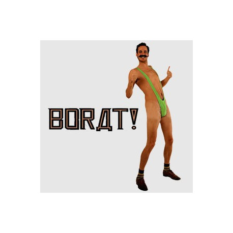 Maillot de bain pour homme humoristique appeler Borat Mankini !