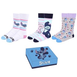 Coffret 3 Chaussettes Stitch Disney