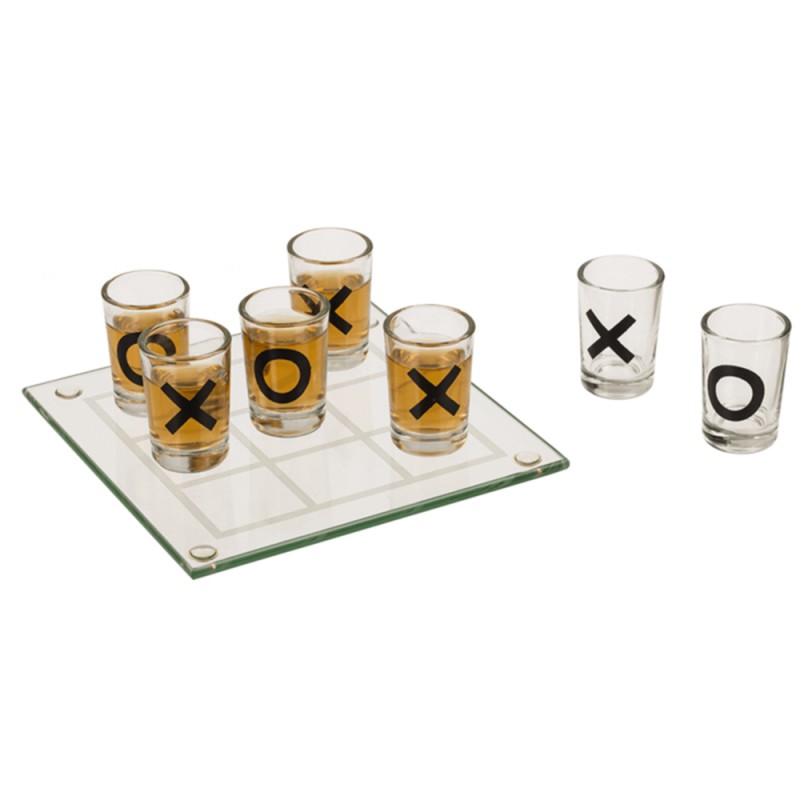 Jeu à boire Morpion Cadeaux alcool Jeux alcool adulte À partir de 18 ans  Fêtes