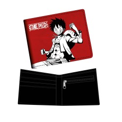 Portefeuille à l'Anglaise Manga One Piece Monkey D. Luffy