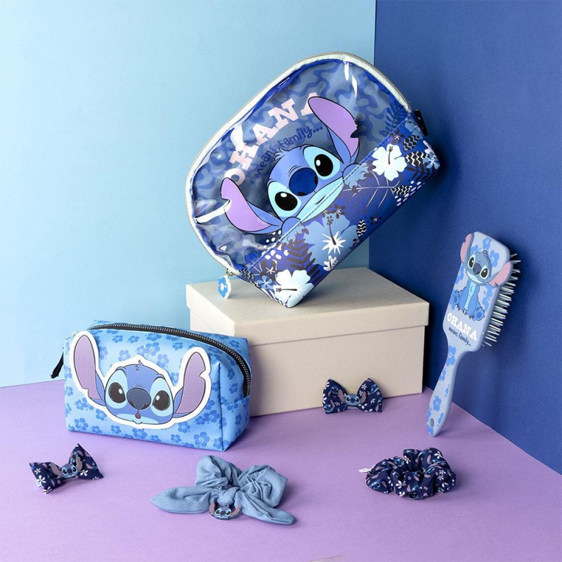 Trousse de Toilette Stitch Ohana Flower Disney sur Rapid Cadeau