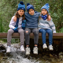 Set Hiver Stitch Disney - Echarpe, Gants et Bonnet à Pompon
