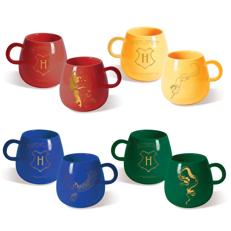 Tasse Harry Potter rouge et or à l'effigie de la maison Gryffondor sur  Rapid Cadeau