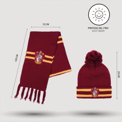 Set Hiver Harry Potter - Echarpe et Bonnet à Pompon