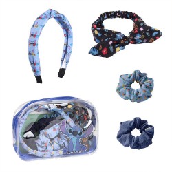 Lot de 4 Accessoires à Cheveux Stitch Disney