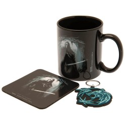 Pack The Witcher - Tasse, Sous-Verre et Porte-Clés