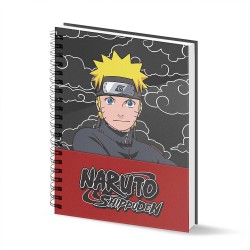 Carnet Spirales A4 Naruto Shippuden