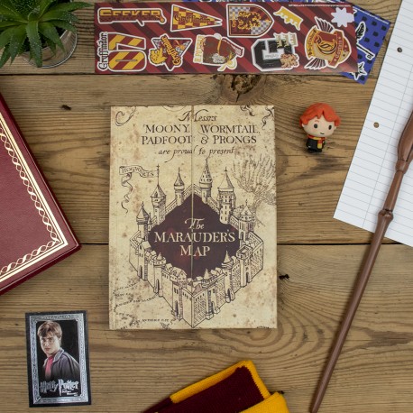 Carnet de Notes Harry Potter Hedwige Premium Fourrure sur Rapid Cadeau