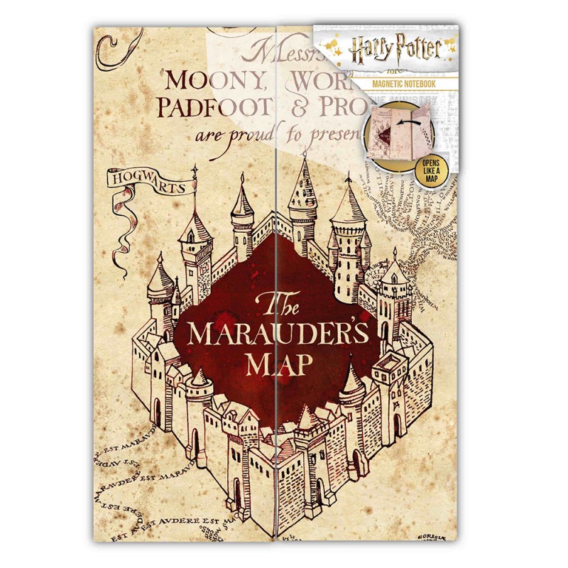 Carte du Maraudeur - Harry Potter *officiels* pour les fans