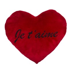 Maxi Coussin Coeur Rouge Je T'Aime XXL