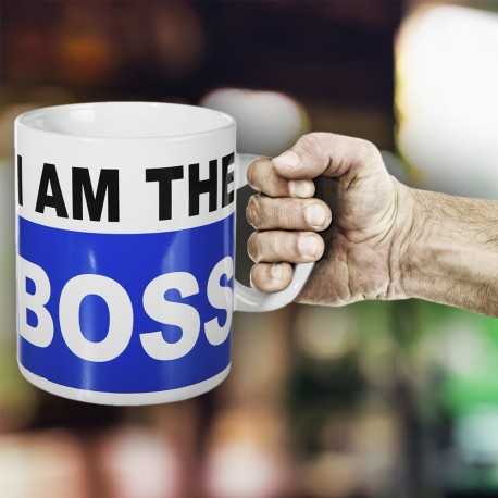 Mug la tasse du boss, la tasse de la boss, céramique, tasses  personnalisable classique, idée cadeau, slogan, texte - Un grand marché