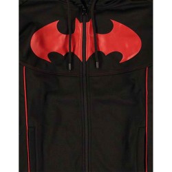 Sweat à Capuche Batman Rouge & Noir