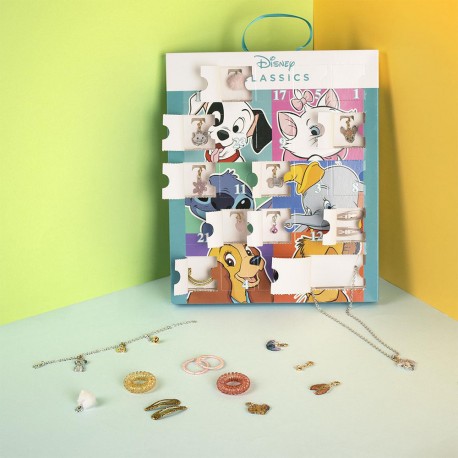 Calendrier Disney avec 24 Accessoires de Beauté