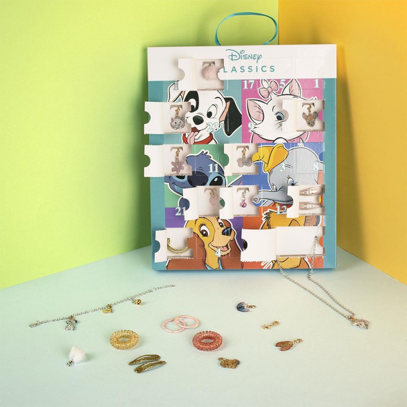 Calendrier Disney avec 26 Accessoires Girly de Beauté sur Rapid Cadeau