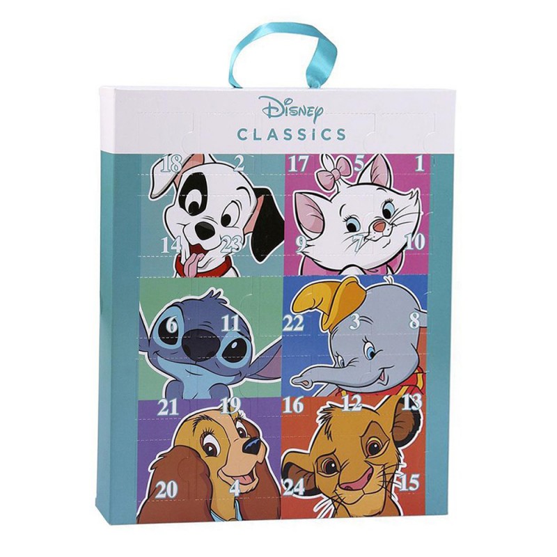 Calendrier Disney avec 26 Accessoires Girly de Beauté sur Rapid Cadeau